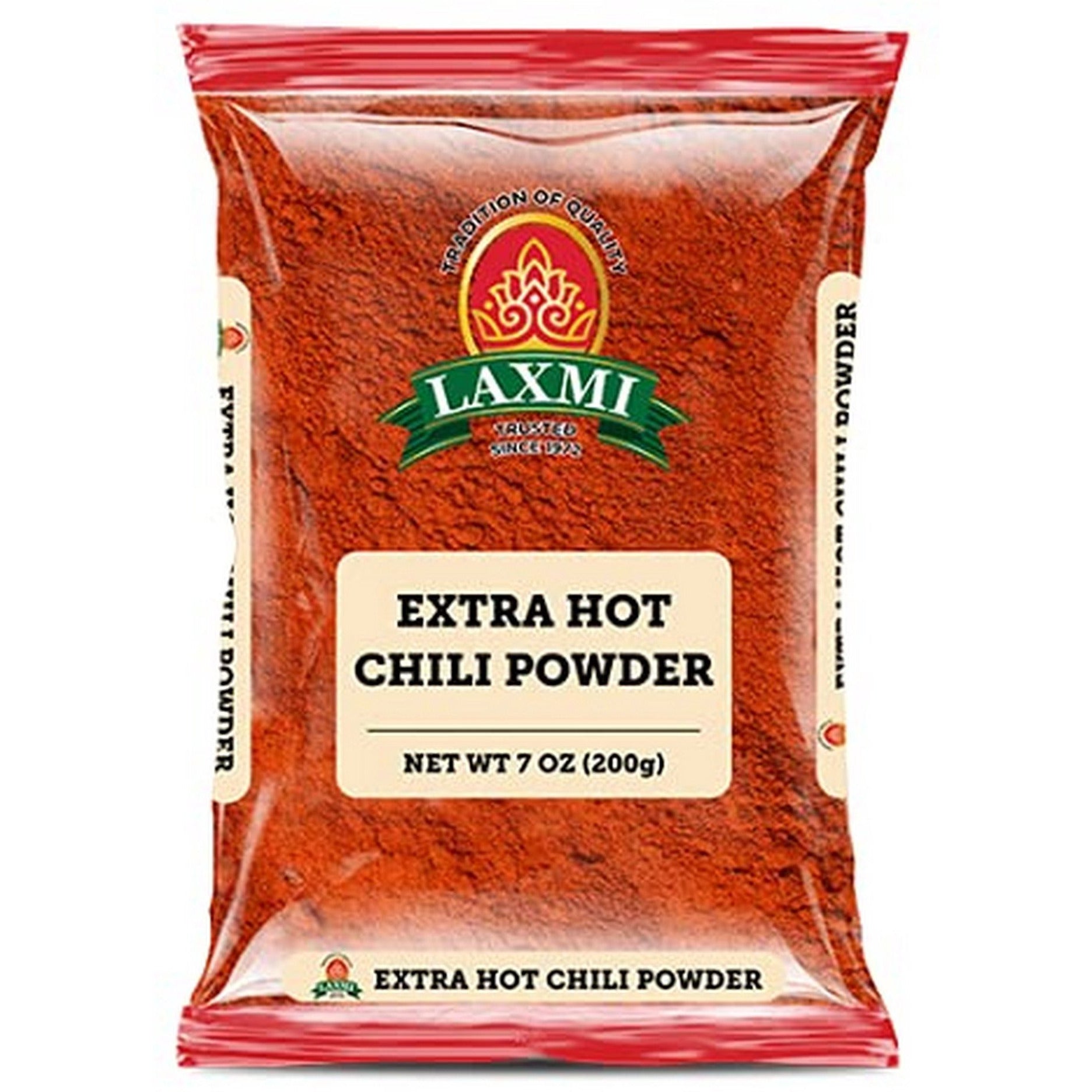 LAXMI EXTRA HOT CHILI POWDER 200 GM