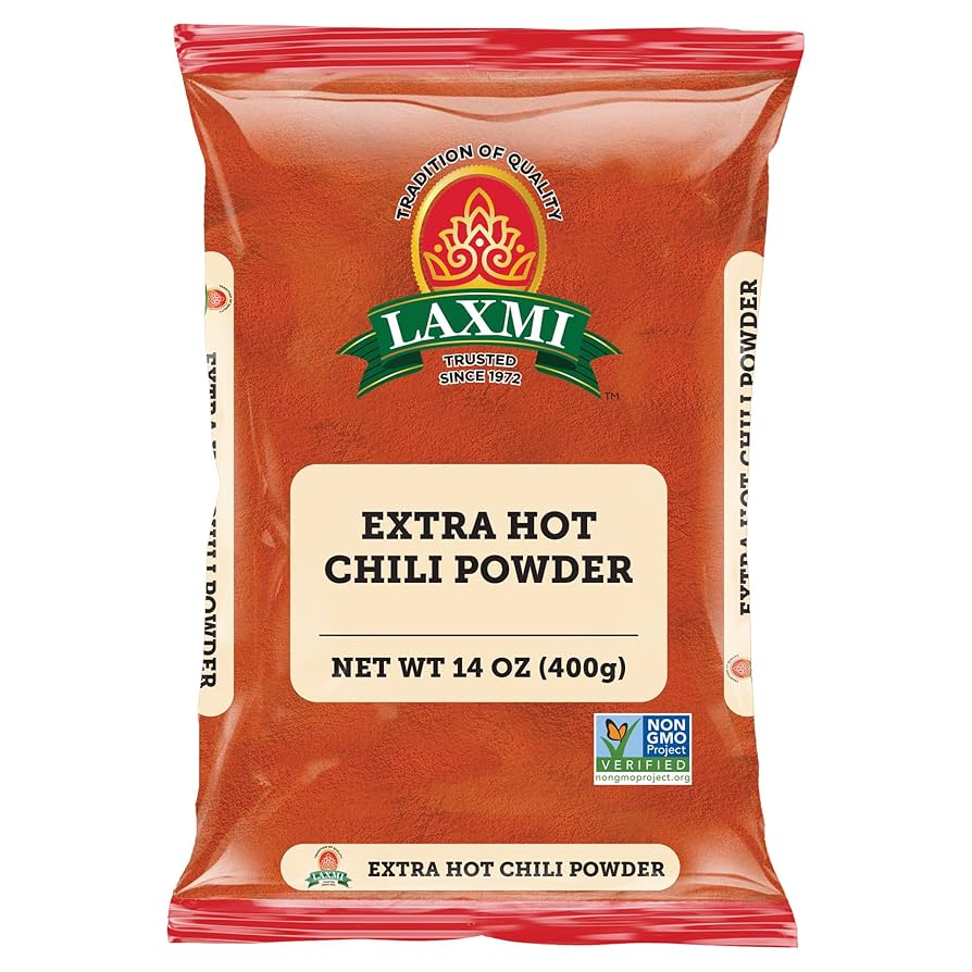 LAXMI EXTRA HOT CHILI POWDER 400 GM