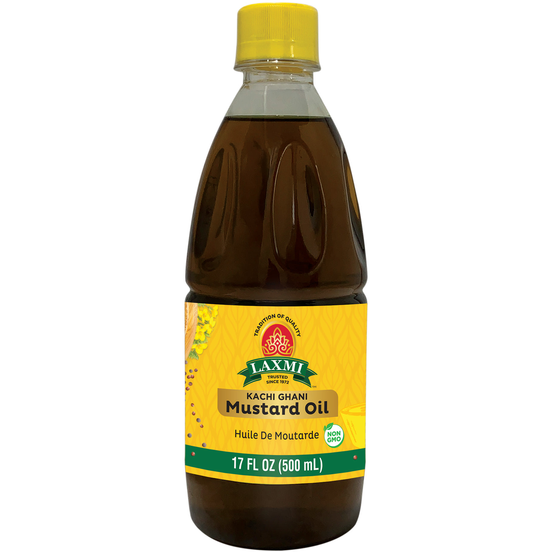 LAXMI KACHI GHANI MUSTARD OIL 17oz