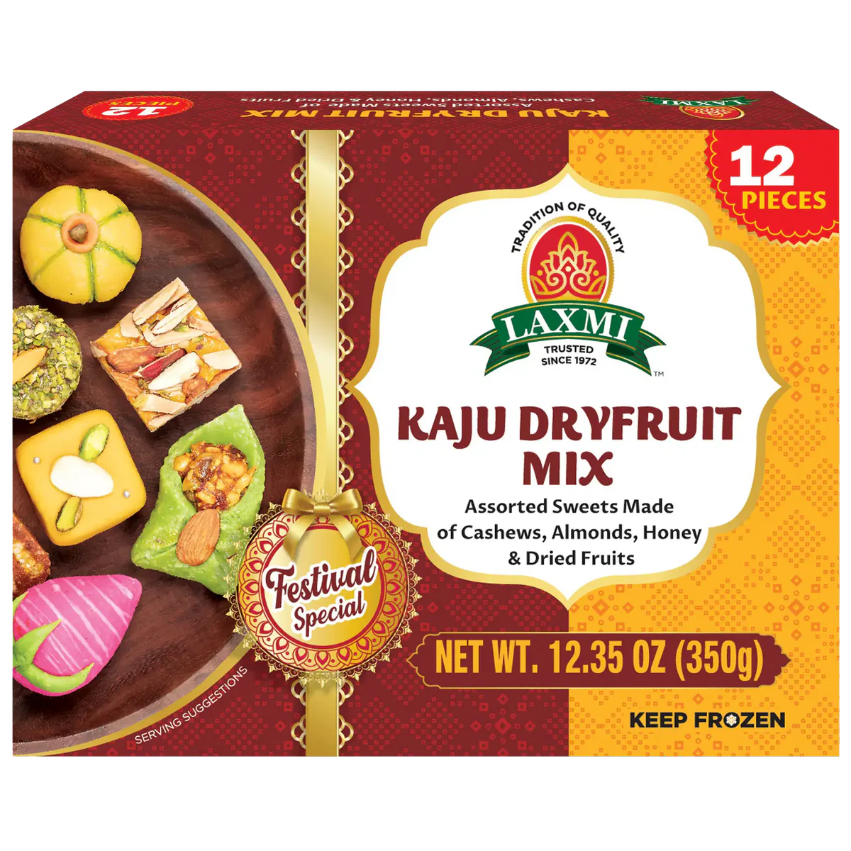 LX. KAJU DRYFRUIT MIX 350 GM