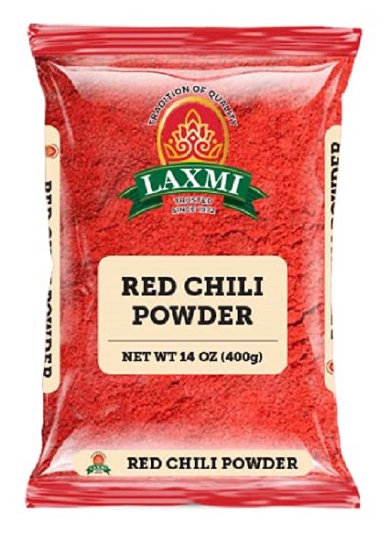 LX. RED CHILI POWDER 400 GM
