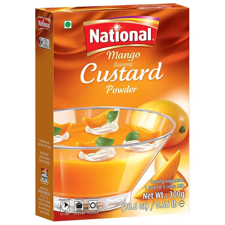 National Custard Mango 300g