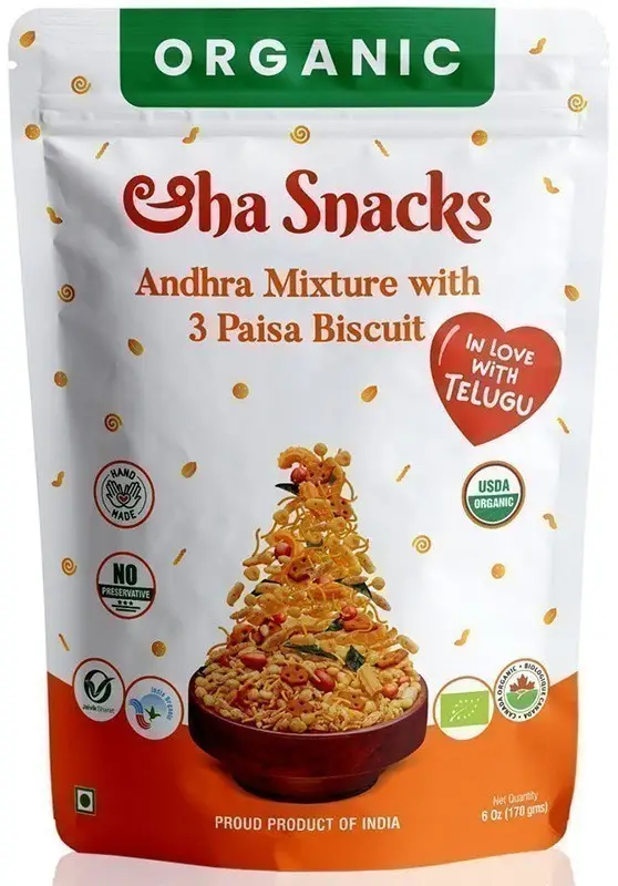 Aha Snacks Andhra Mixture 170g