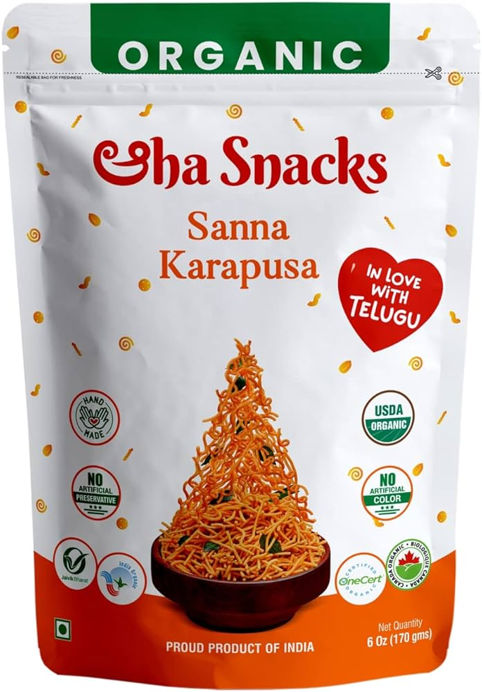 Aha Snacks Sanna Karapusa 170g
