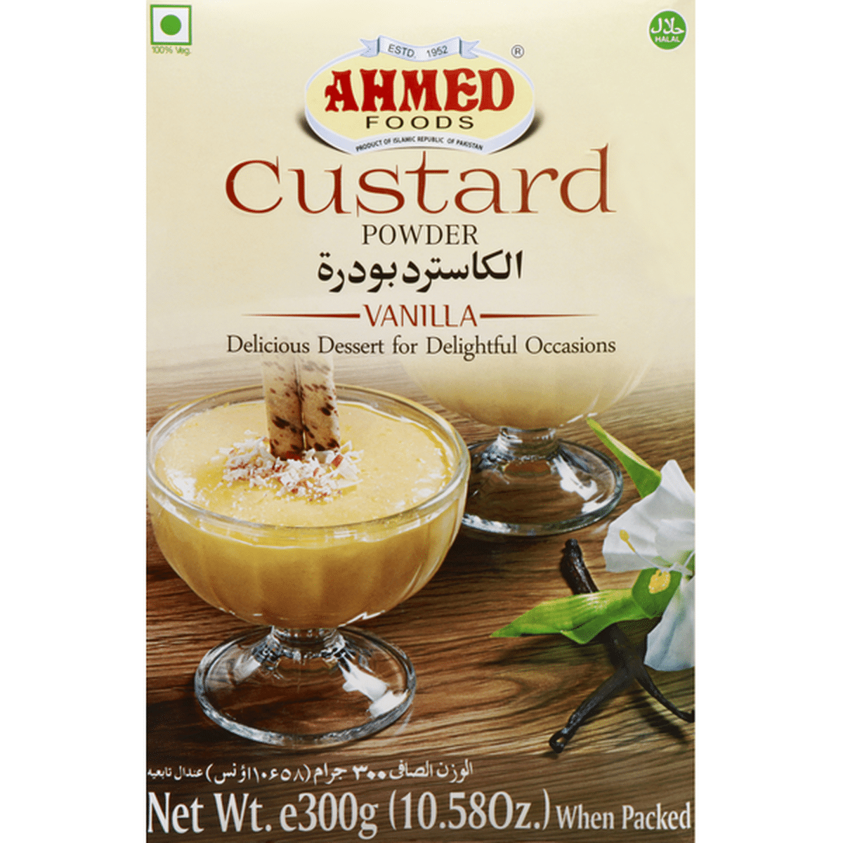 Ahmed  Vanilla Custard Pdr 300g