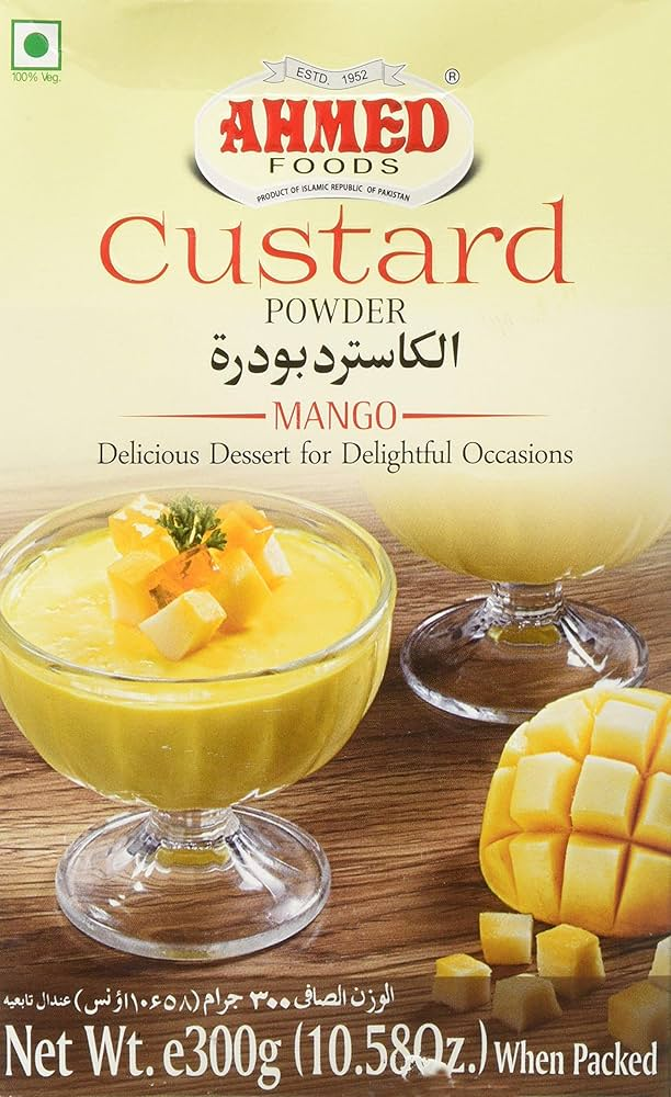 Ahmed Mango Custard Pdr 300g