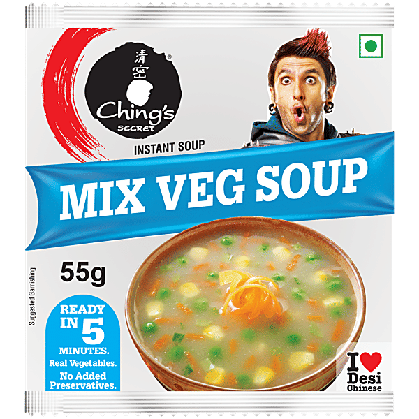 Chings Mix Veg Soup 55g