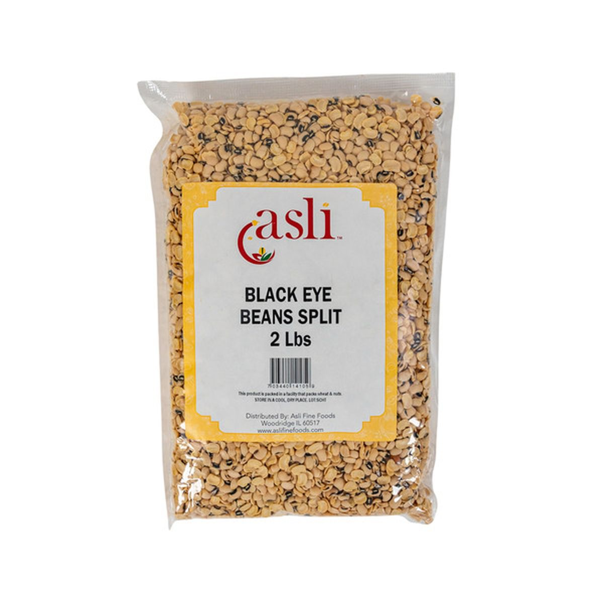 Asli Black Eye Beans Split 2lb