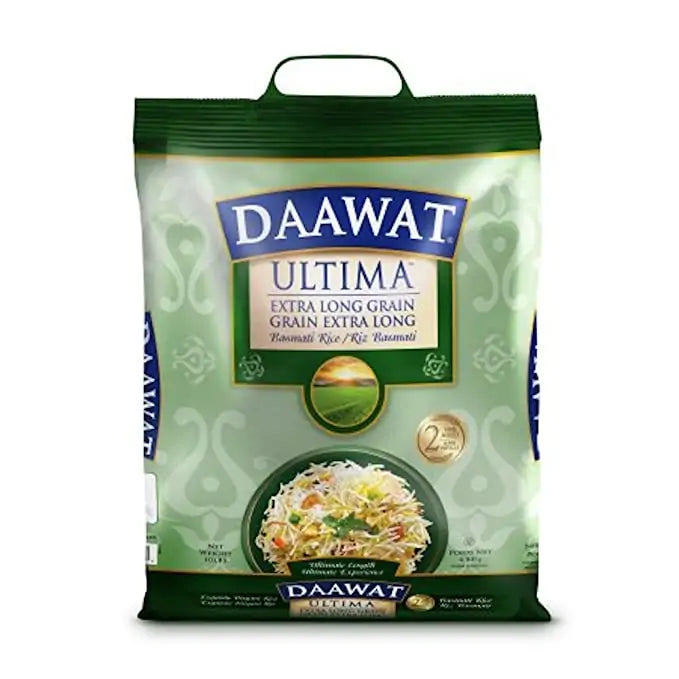 Daawat Ultima Basmati Rice Green 10lb