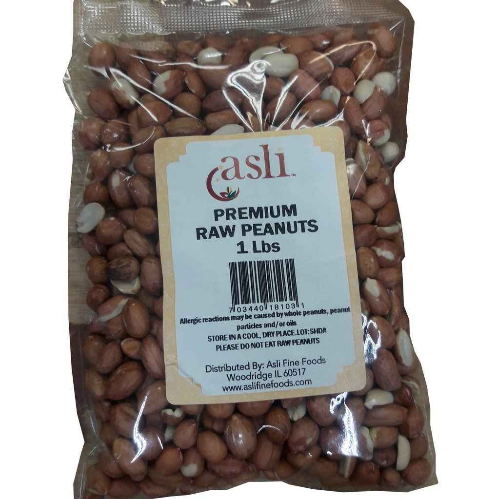 Asli Premium Raw Peanuts 1lb