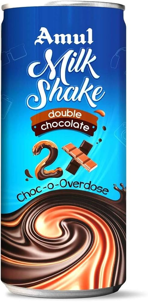 Amul Milk Shake Double Chocolate