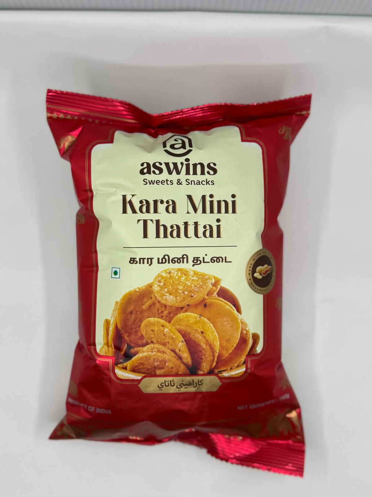 Aswins Karan Mini Thattai 150g