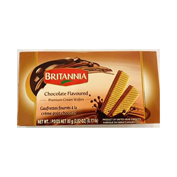 Britannia Chocolate Wafer 80g